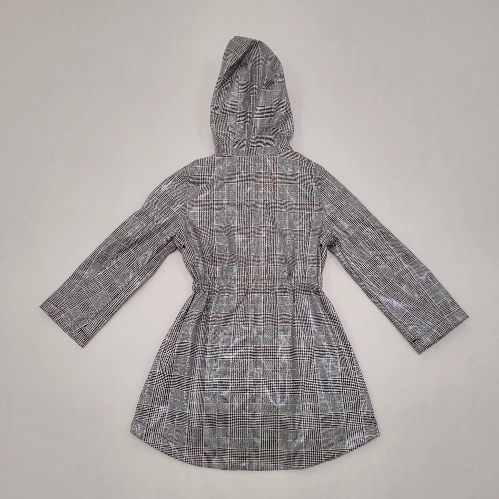 Urban Republic Girls Plaid Anorak Rain Coat